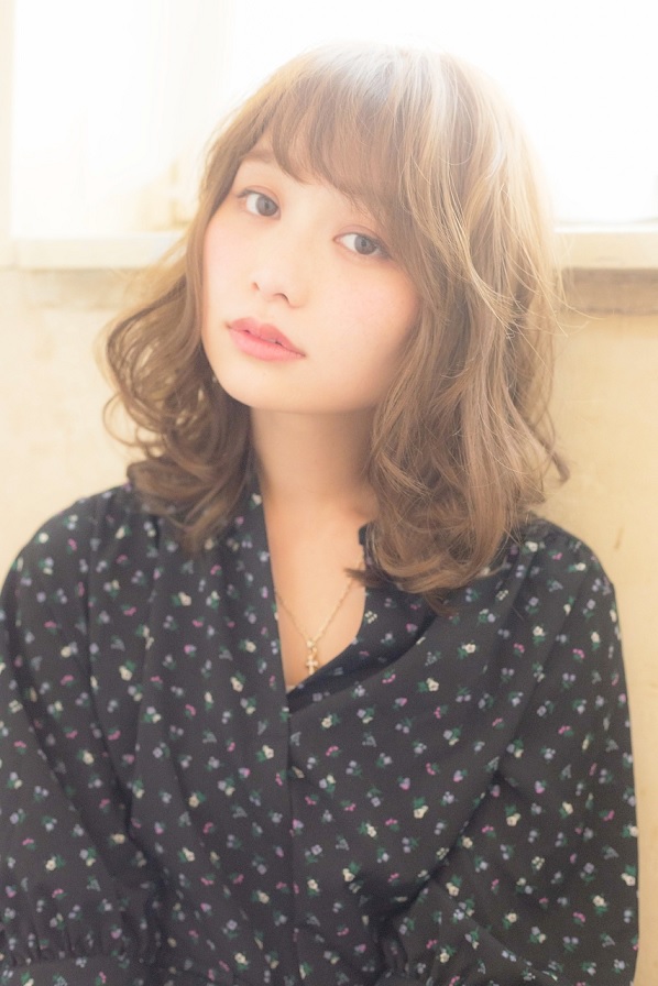 【今月の3位】愛されミディアム☆ウェーブスタイル